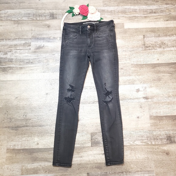 American Eagle Outfitters Denim - American Eagle Black Super Stretch Jeggings